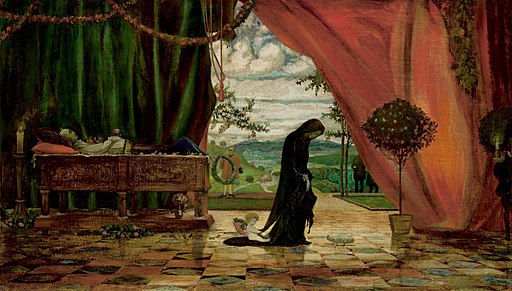 512px-August_Brömse_-_Vdova_(1910)