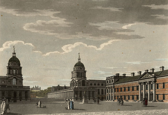 Thomas_Malton_The_Great_Court_of_Greenwich_Hospital,_1799_edited